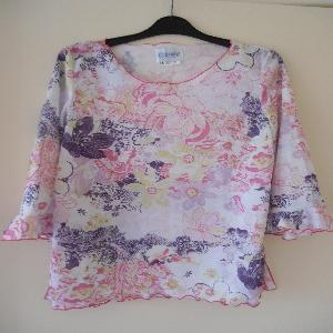 Flower Print Top