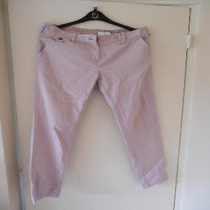 Dusty Pink Cotton Jeans