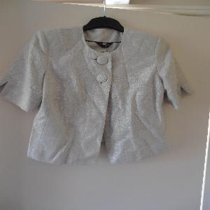 Beige Bolero Jacket