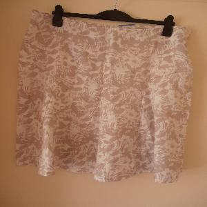 Cream/Mushroom Skirt