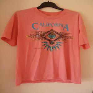 Salmon Colour T Shirt