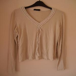 Beige Long Sleeve top