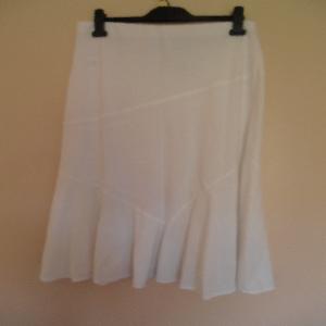 White skirt