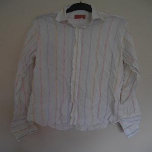 White Striped Shirt