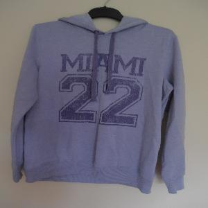 Lilac Hoodie Style Top