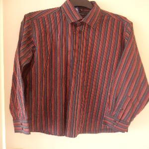 Black Multicolour Stripe shirt